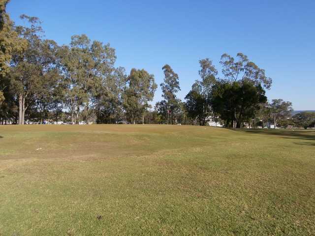 A view of a hole at Gatton Jubilee Golf Club.
