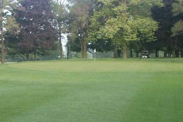 A view of the 6th hole at Dykeman Park Golf Course