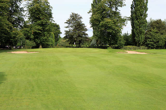 A view of hole #17 at Wolstanton Golf Club.