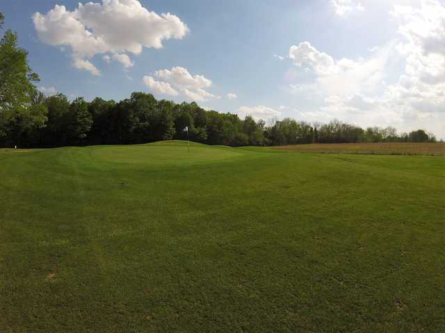 View of the 6th hole par 4 at Elwood Golf Links