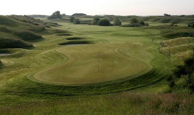 A view of the 9th hole at Albatros Course from National Golf Club