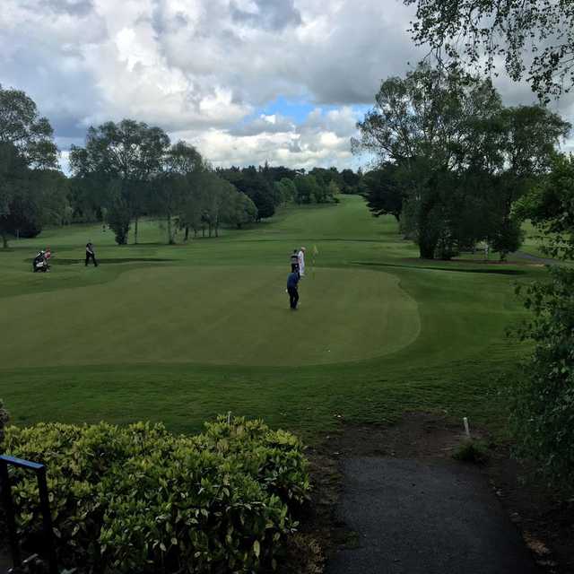 A view of a hole at Castletroy Golf Club