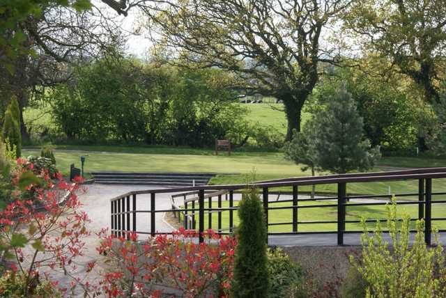 A view of tee #3 at Astbury Golf Club.