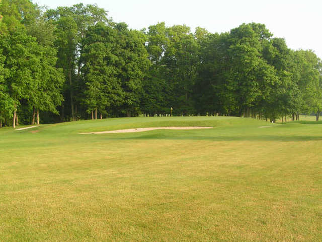 A view of the 15th green at Timber Ridge Golf Club
