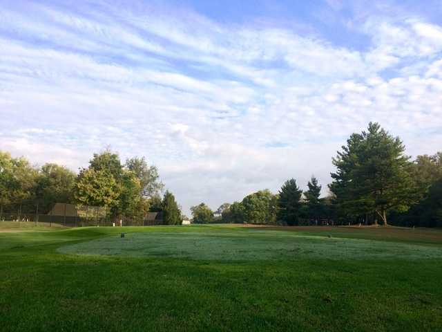 A view from a tee at Greenbelt Golf Course