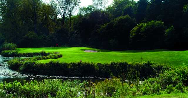 View of a green from Soufflenheim Baden-Baden Golf Club.