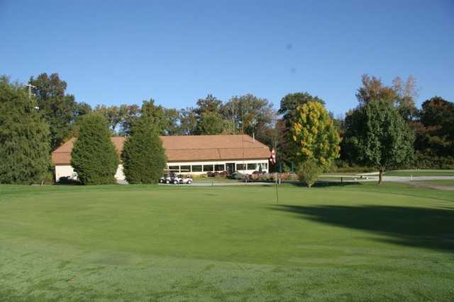 A view of a hole at Indian Lake Country Club