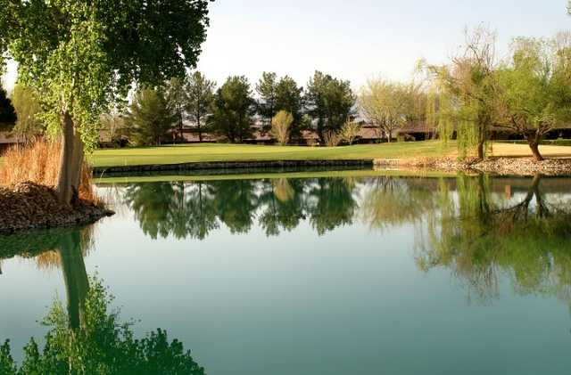 A view over the water from Bloomington Country Club
