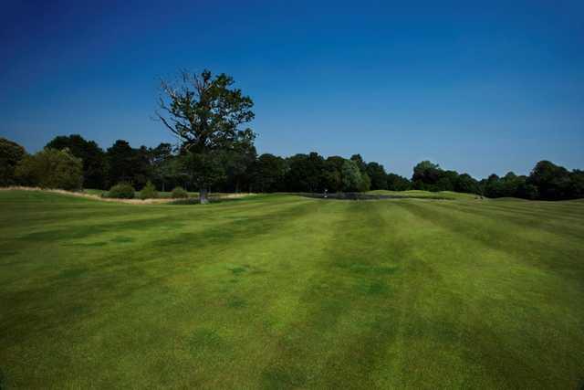 The beautiful 15th fairway at Warwickshire's Earls course