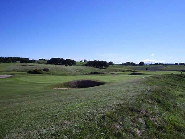 A view of hole #2 at Lanark Golf Club