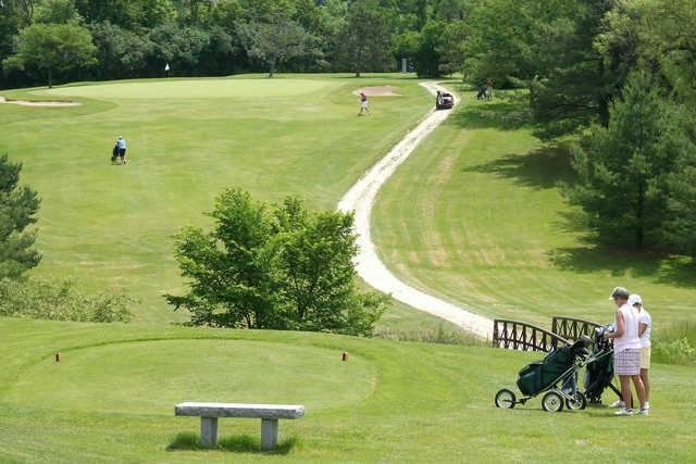 A view from a tee at Kwiniaska Golf Club
