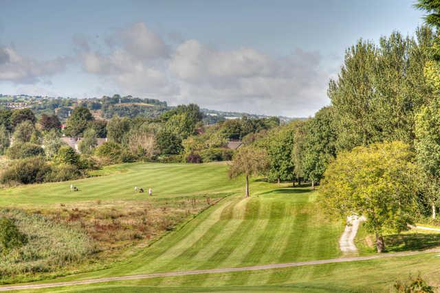 View from a tee at Mahon Golf Club.