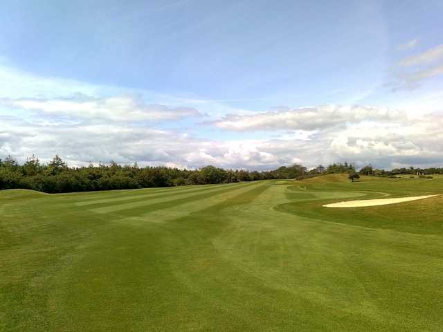 A view from a fairway at Balcarrick Golf Club