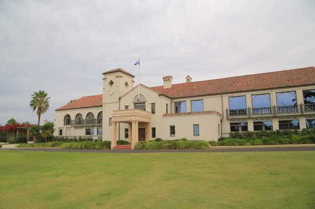 Yarra Yarra: clubhouse front