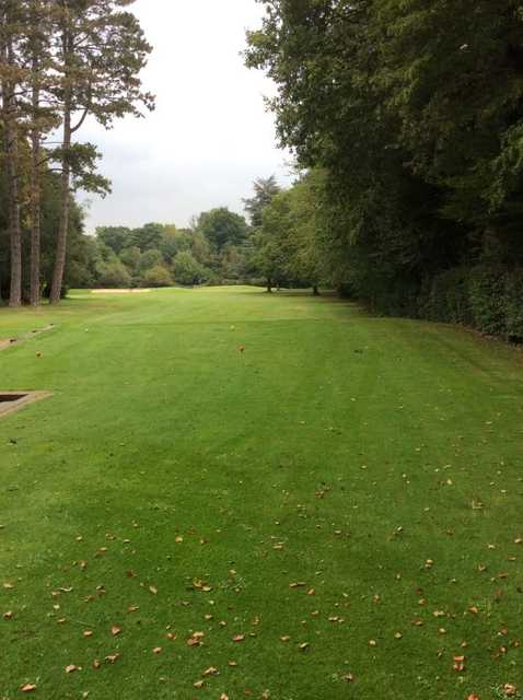 A tight tee shot at Effingham Park