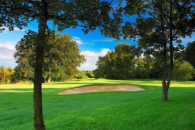 Overlooking the 5th hole at the Tidworth