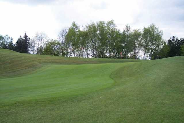 A view of hole #1 at Enniskillen Golf Club.
