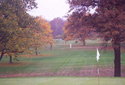 A view from green #6 at Shoaff Park Golf Course