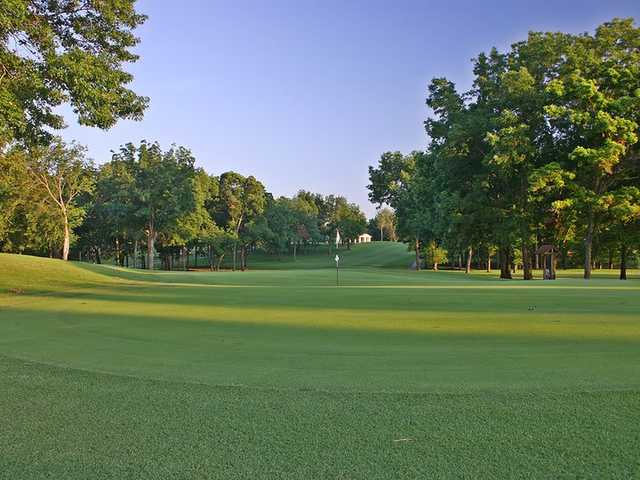 A view of a hole at Heritage Hills Golf Course