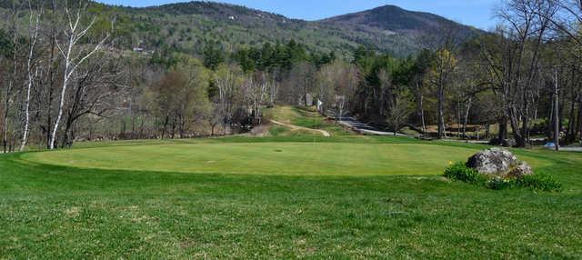 A view of a green at Eagle Mountain Golf Course