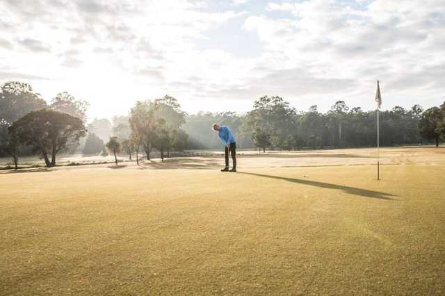 A view from Meadowbrook Golf Club.