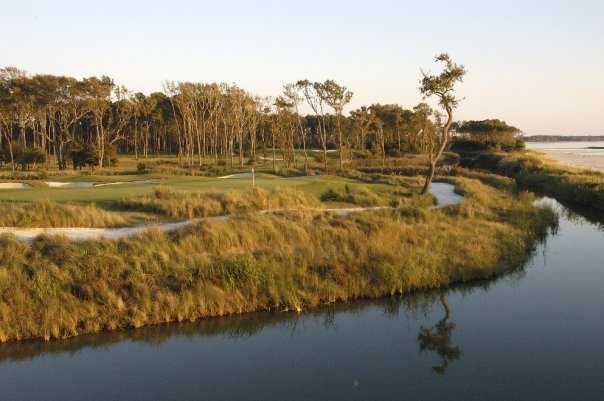 A view over the water from Bay Creek Resort & Club