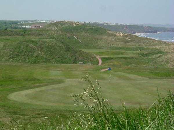 A view of the 11th hole at Hartlepool Golf Club