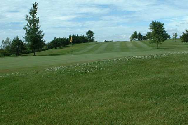A view of the 4th green at Fish Lake Country Club