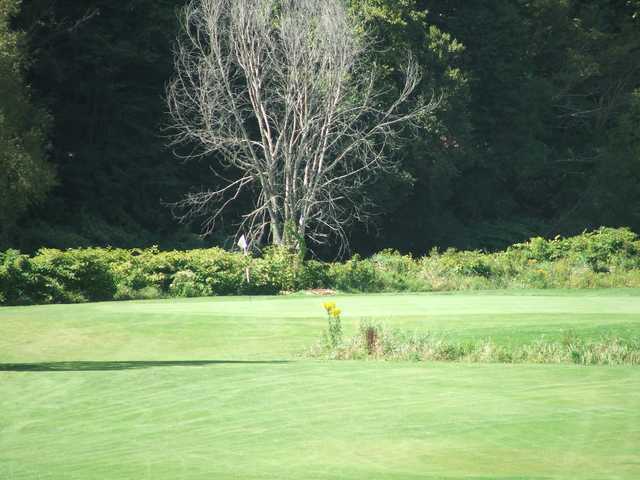 A view of a green at White River Golf Club
