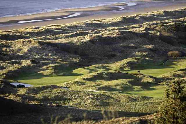 Royal St David 15th Hole Coast View