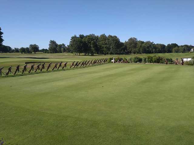 A view from Wirral Golf Club.