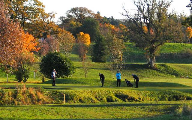 A fall day view from Kirkby Lonsdale Golf Club.