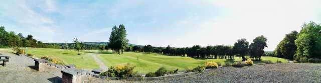 Panoramic view from Strokestown Golf Club.
