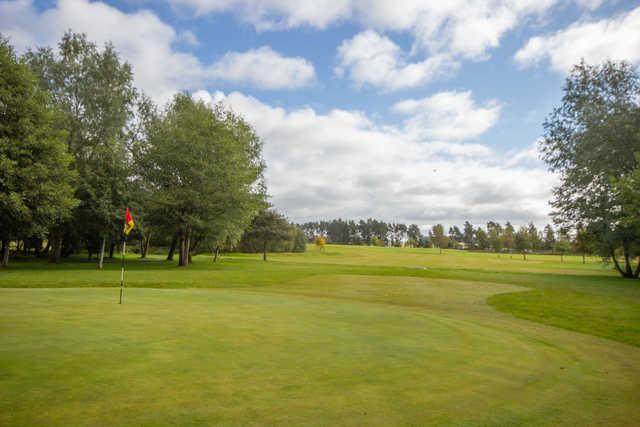 Looking back from a green at Lilliardsedge Golf Course.