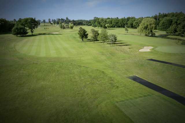 A view from tee #7 at Pease Original 18 Golf Course