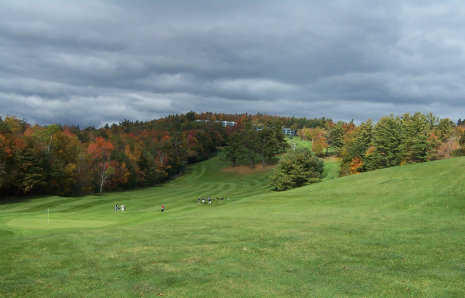 A fall view from Granliden On Sunapee Golf Course