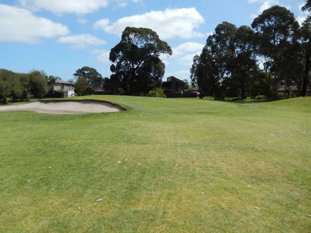 View of a green at Spring Park Golf Course