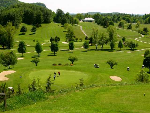 A view from a tee at Lake St. Catherine Country Club