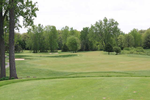 A view from tee #1 at Middle 9 from Hawk Hollow Championship Golf Course.