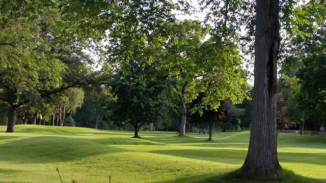 A view of a hole at Bowlers Country Club