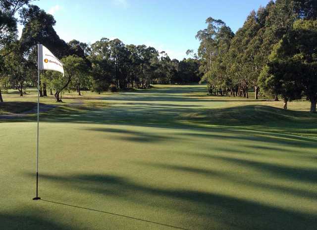 A view of hole #13 at Drouin Golf & Country Club.