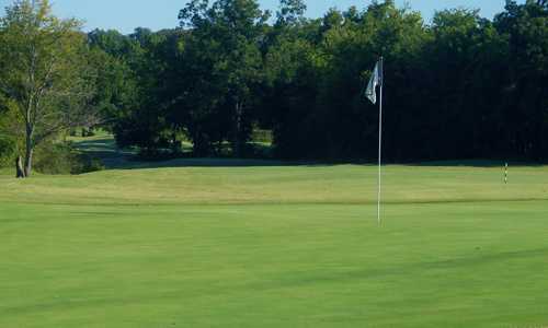 A view of hole #17 at White Hawk Golf Club