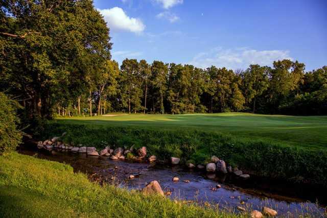 A view of the 5th fairway at Coyote Crossing Golf Course.