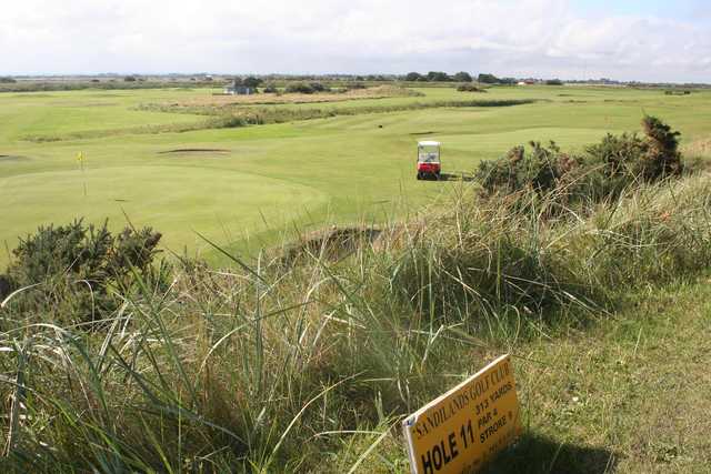 A view of the 11th hole at Sandilands Golf Club