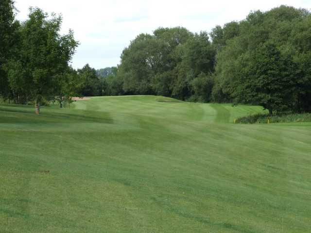 The 15th fairway at Norton Bridge Golf Club