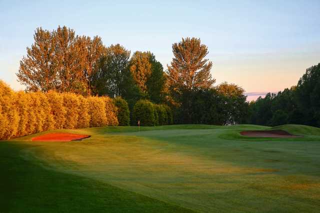The 7th hole on the Sapphire Course