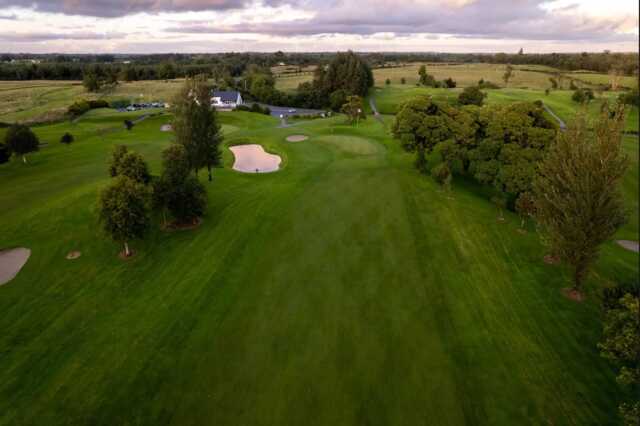Aerial view from Claremorris Golf Club.