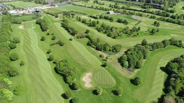 Aerial view from Rathbane Golf Course.