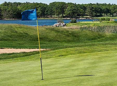 A view of a hole at Wentworth by the Sea Country Club