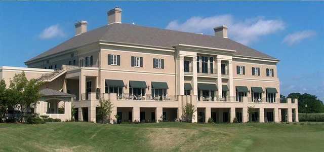 A view of the clubhouse at Montgomery Country Club